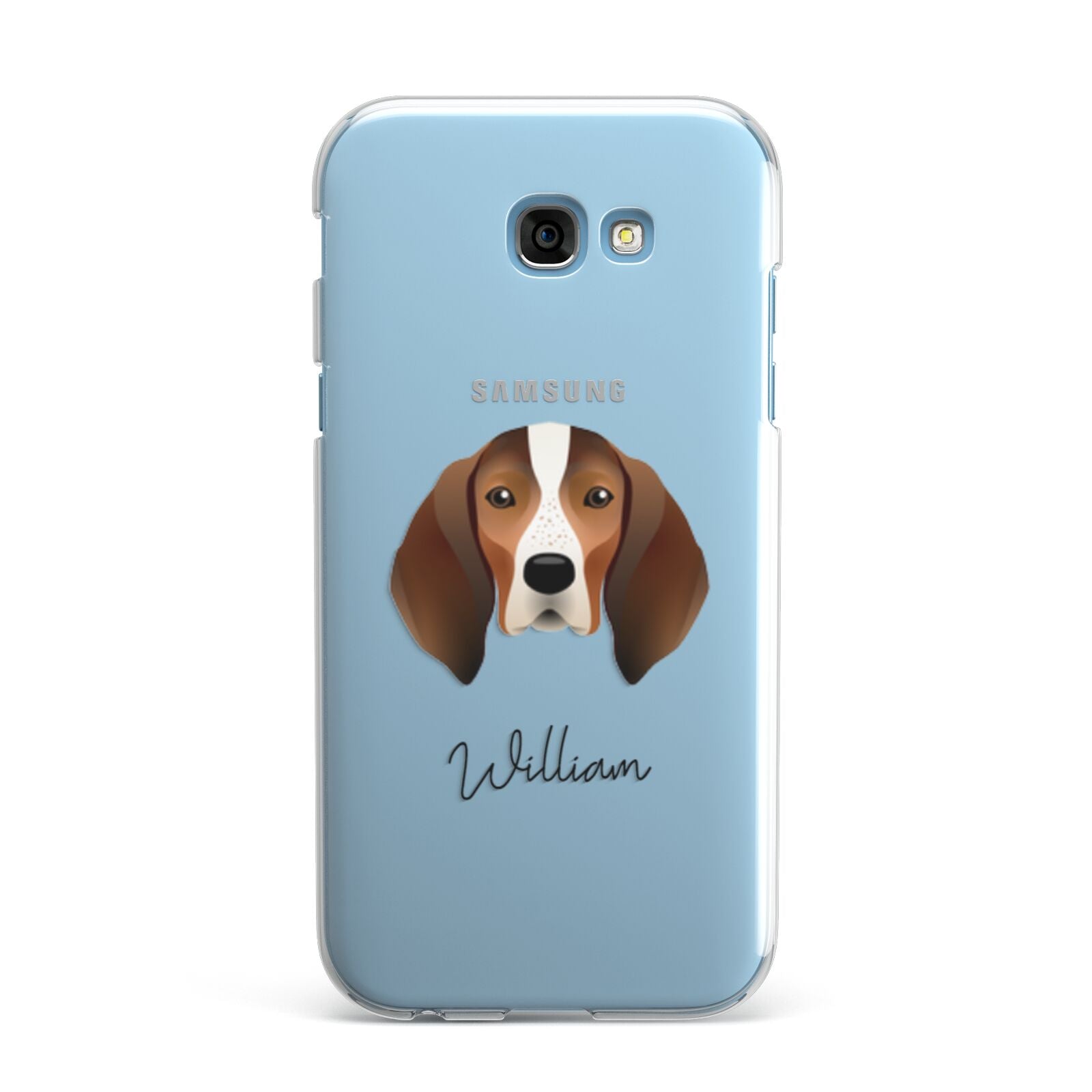 English Coonhound Personalised Samsung Galaxy A7 2017 Case