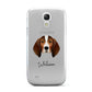 English Coonhound Personalised Samsung Galaxy S4 Mini Case