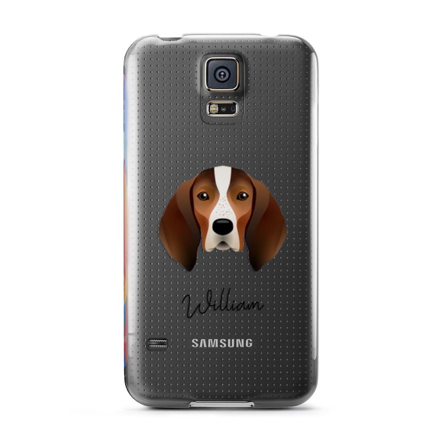 English Coonhound Personalised Samsung Galaxy S5 Case