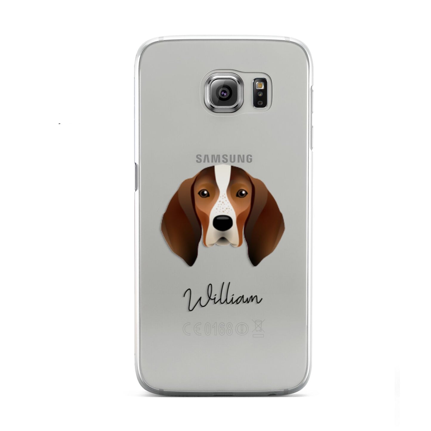 English Coonhound Personalised Samsung Galaxy S6 Case