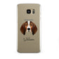 English Coonhound Personalised Samsung Galaxy S7 Edge Case