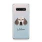 English Setter Personalised Samsung Galaxy S10 Plus Case
