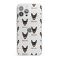English Toy Terrier Icon with Name iPhone 13 Pro Max Clear Bumper Case