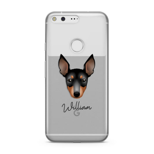 English Toy Terrier Personalised Google Pixel Case