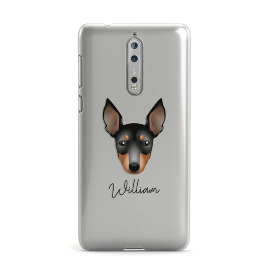 English Toy Terrier Personalised Nokia Case