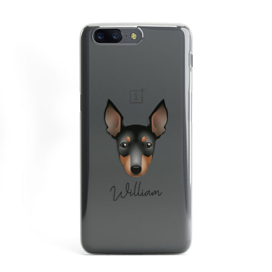 English Toy Terrier Personalised OnePlus Case