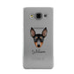 English Toy Terrier Personalised Samsung Galaxy A3 Case