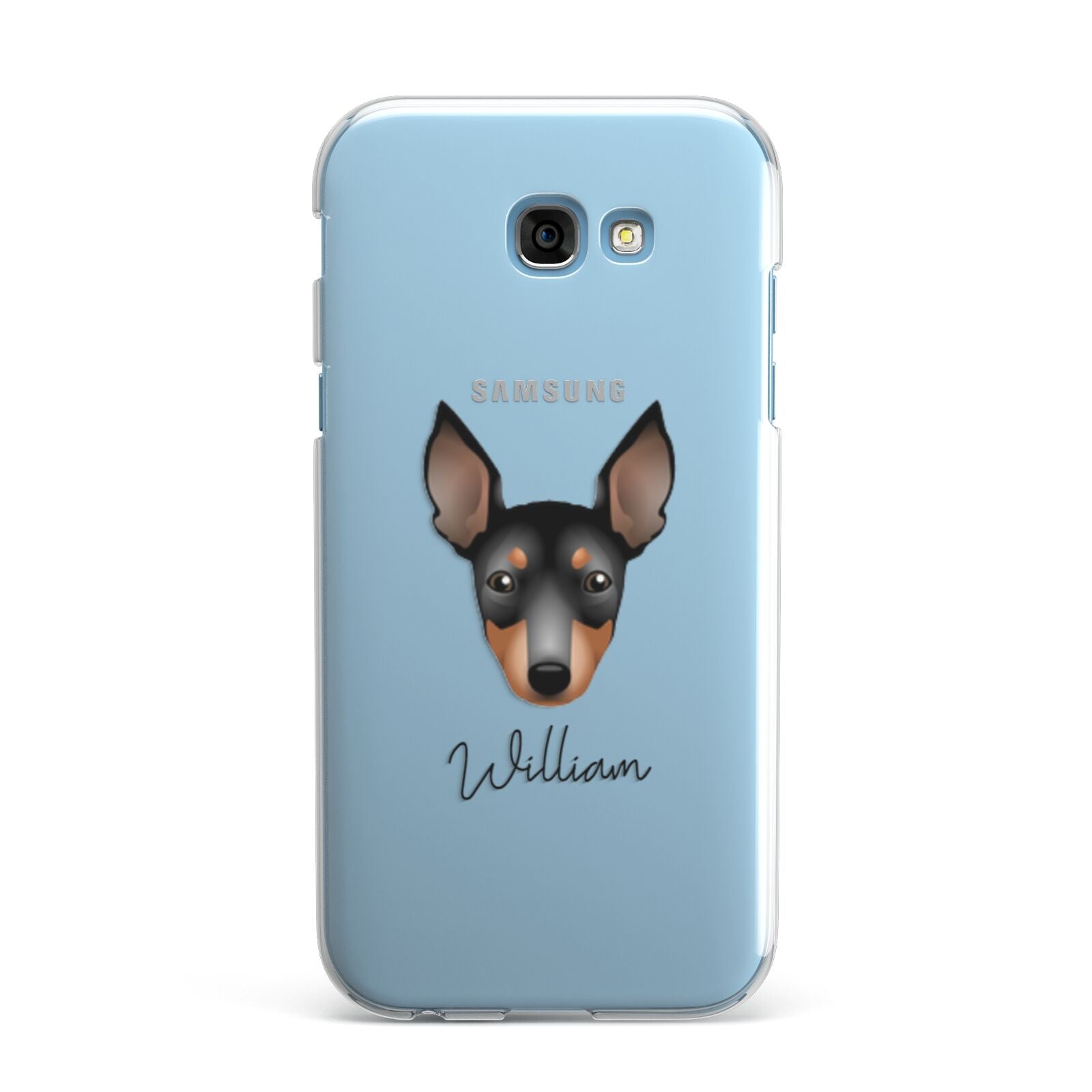 English Toy Terrier Personalised Samsung Galaxy A7 2017 Case