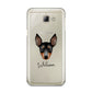 English Toy Terrier Personalised Samsung Galaxy A8 2016 Case