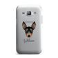 English Toy Terrier Personalised Samsung Galaxy J1 2015 Case