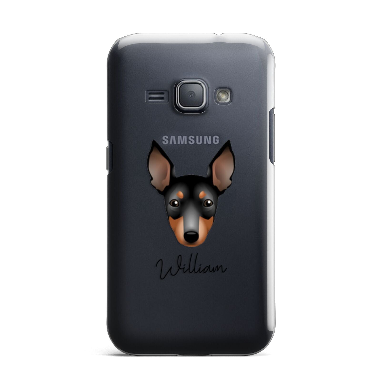 English Toy Terrier Personalised Samsung Galaxy J1 2016 Case