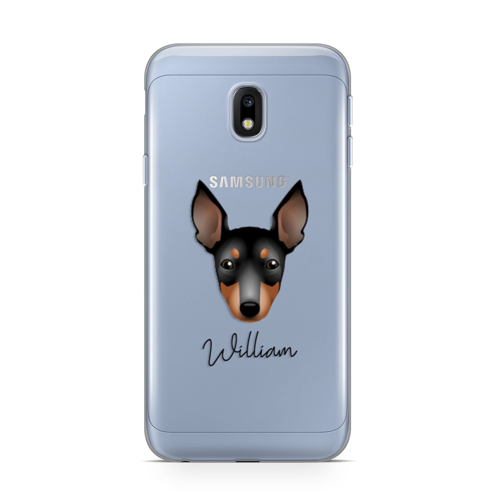 English Toy Terrier Personalised Samsung Galaxy J3 2017 Case