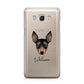 English Toy Terrier Personalised Samsung Galaxy J5 2016 Case