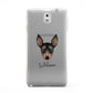 English Toy Terrier Personalised Samsung Galaxy Note 3 Case