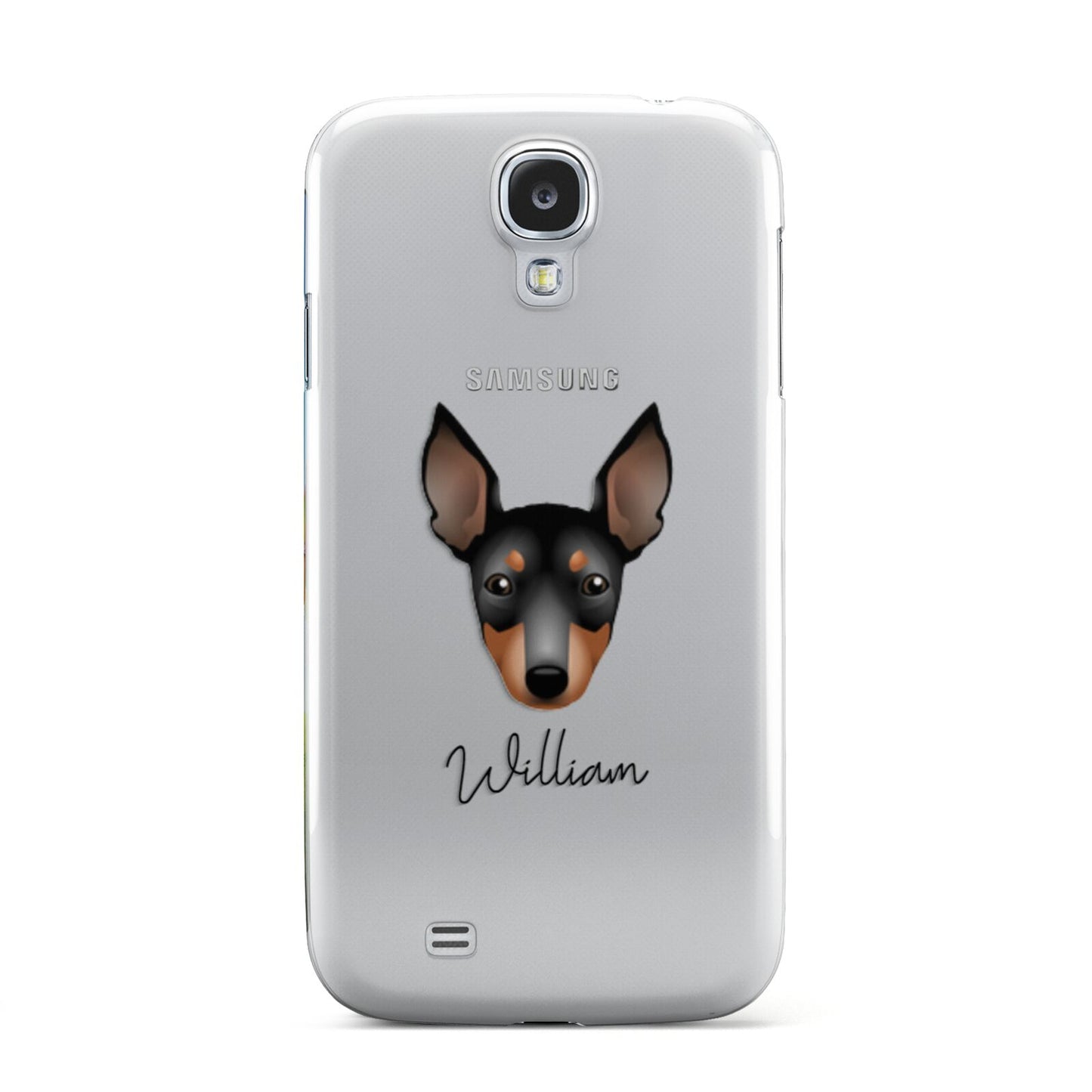 English Toy Terrier Personalised Samsung Galaxy S4 Case