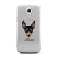 English Toy Terrier Personalised Samsung Galaxy S4 Mini Case