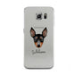 English Toy Terrier Personalised Samsung Galaxy S6 Case