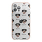 Entlebucher Mountain Dog Icon with Name iPhone 13 Pro Max TPU Impact Case with Pink Edges