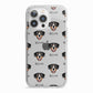 Entlebucher Mountain Dog Icon with Name iPhone 13 Pro TPU Impact Case with White Edges