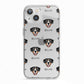 Entlebucher Mountain Dog Icon with Name iPhone 13 TPU Impact Case with White Edges