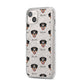 Entlebucher Mountain Dog Icon with Name iPhone 14 Plus Glitter Tough Case Starlight Angled Image