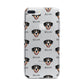 Entlebucher Mountain Dog Icon with Name iPhone 7 Plus Bumper Case on Silver iPhone