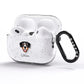 Entlebucher Mountain Dog Personalised AirPods Pro Glitter Case Side Image
