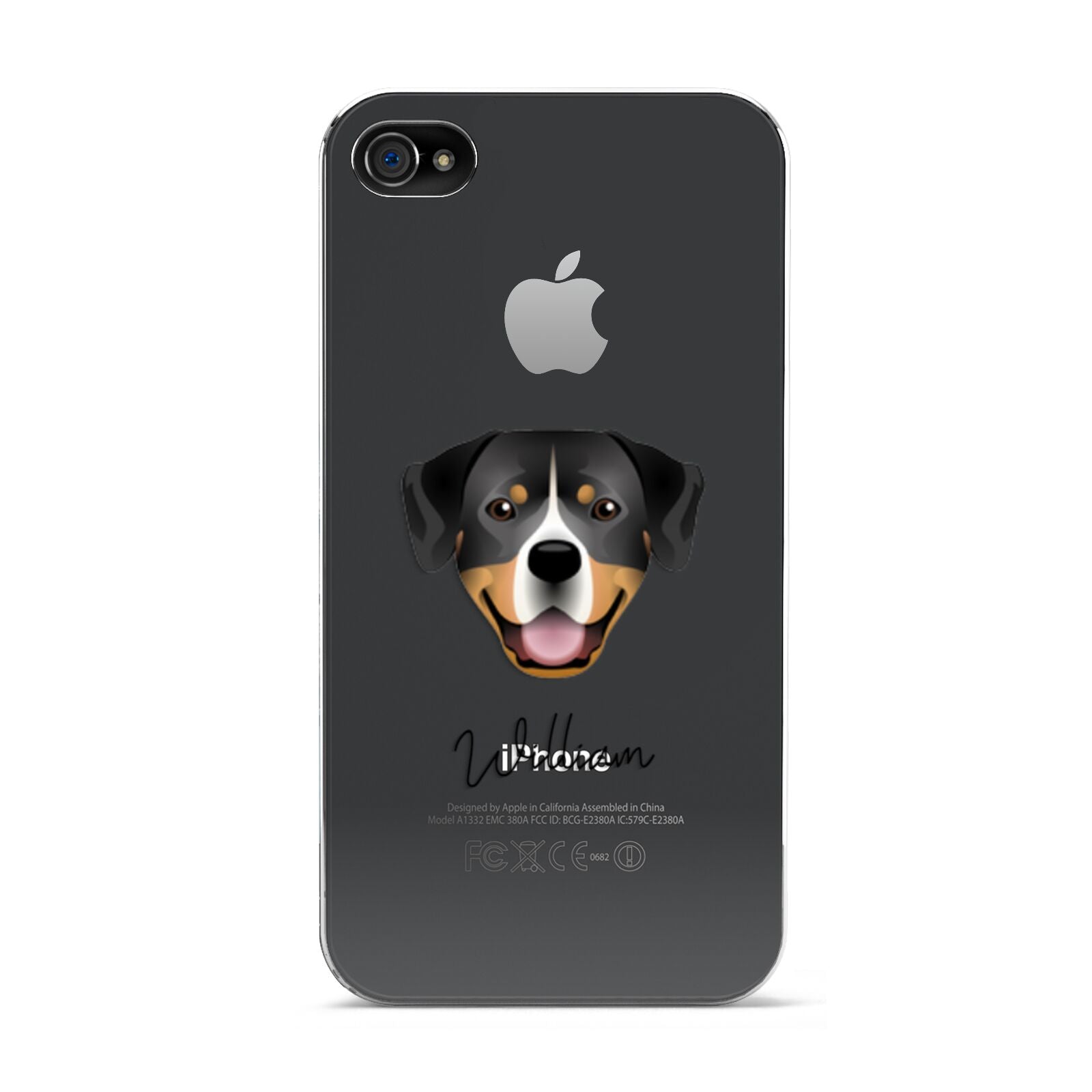 Entlebucher Mountain Dog Personalised Apple iPhone 4s Case
