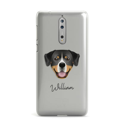 Entlebucher Mountain Dog Personalised Nokia Case