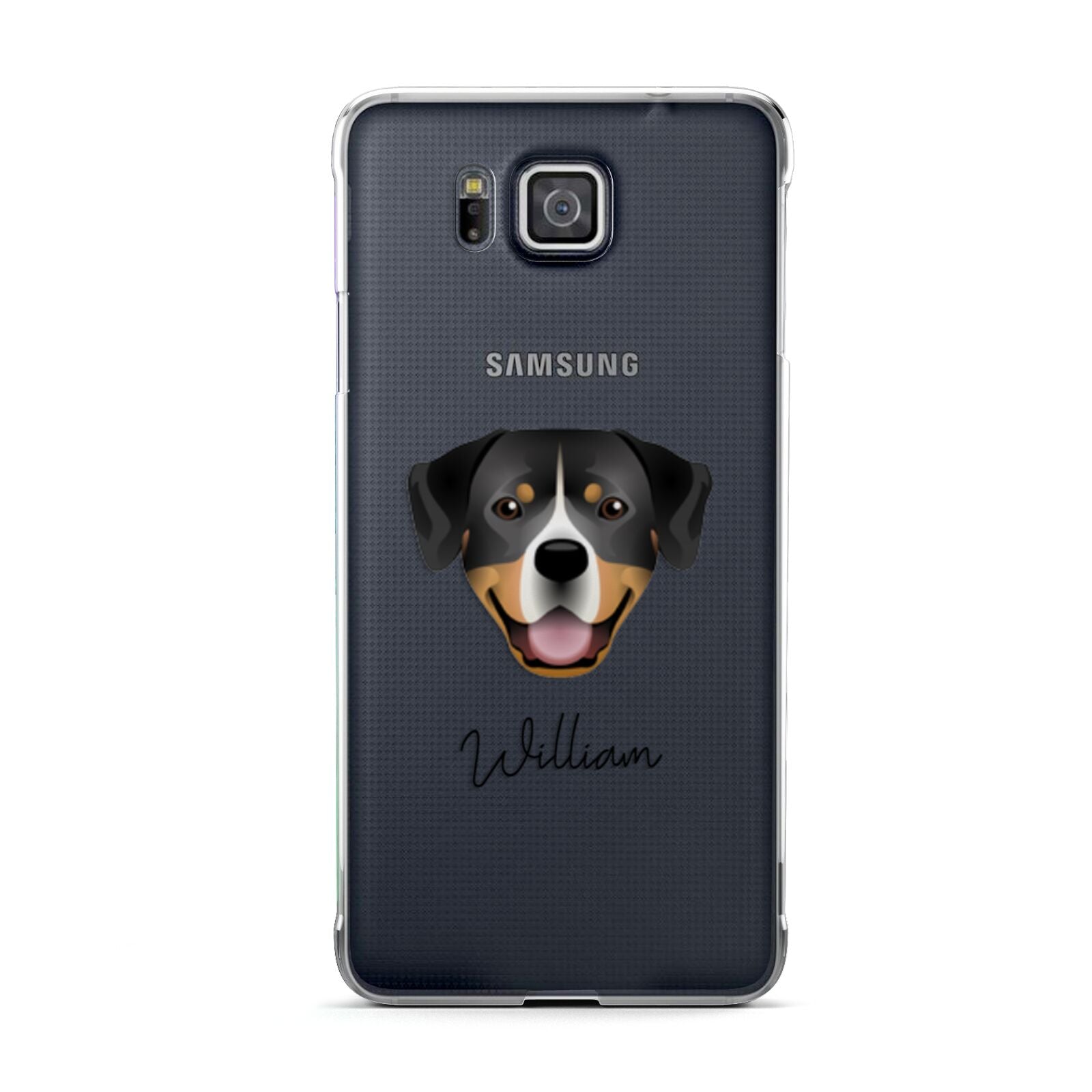 Entlebucher Mountain Dog Personalised Samsung Galaxy Alpha Case