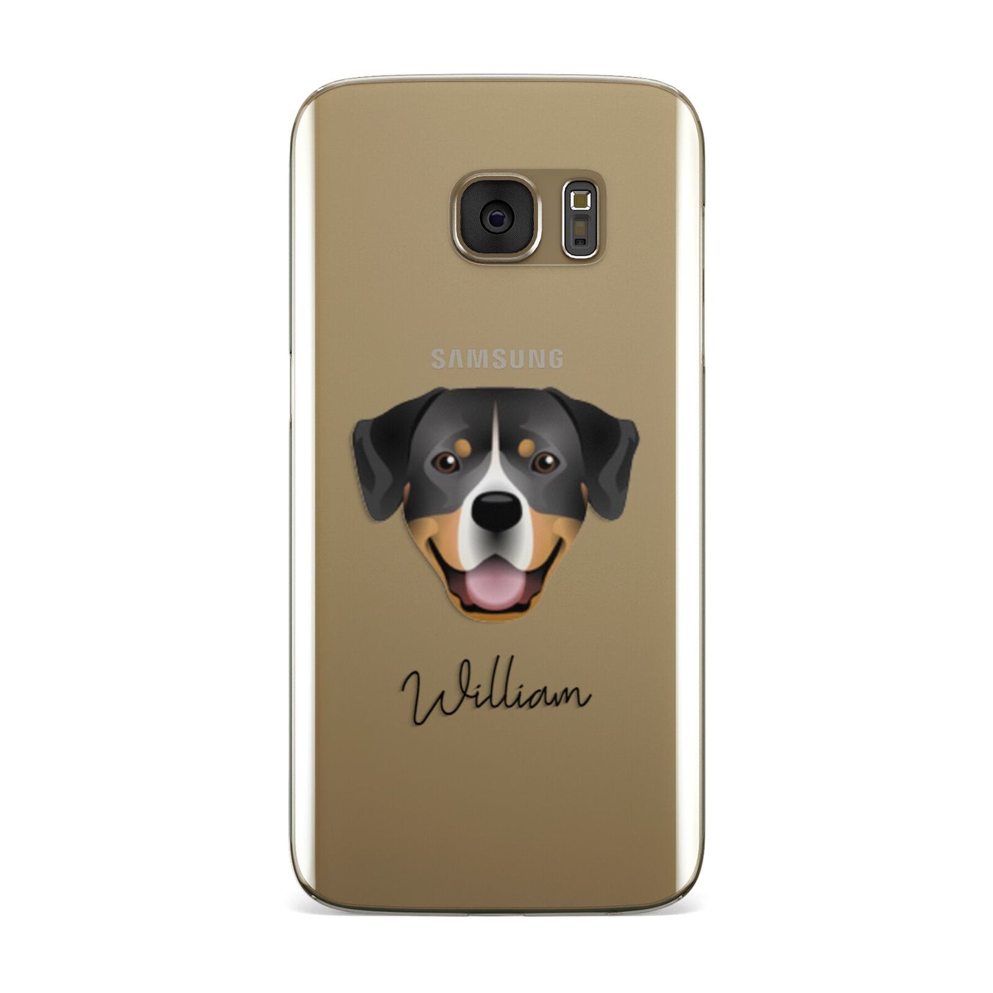 Entlebucher Mountain Dog Personalised Samsung Galaxy Case