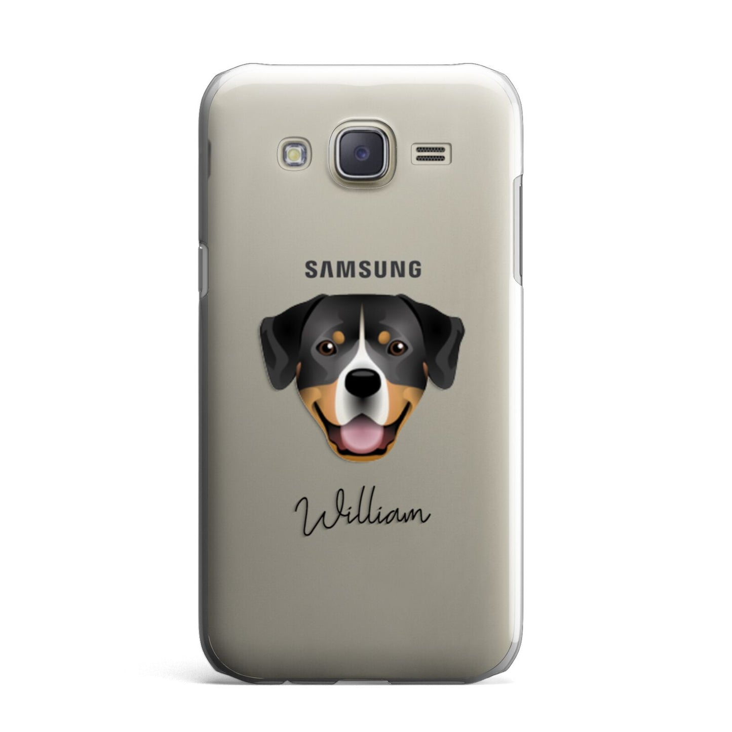 Entlebucher Mountain Dog Personalised Samsung Galaxy J7 Case