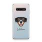Entlebucher Mountain Dog Personalised Samsung Galaxy S10 Plus Case