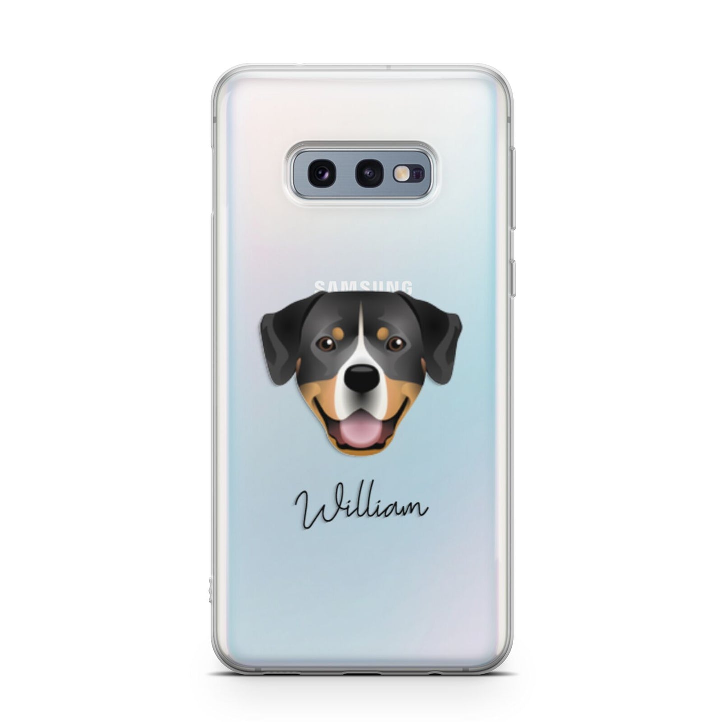 Entlebucher Mountain Dog Personalised Samsung Galaxy S10E Case