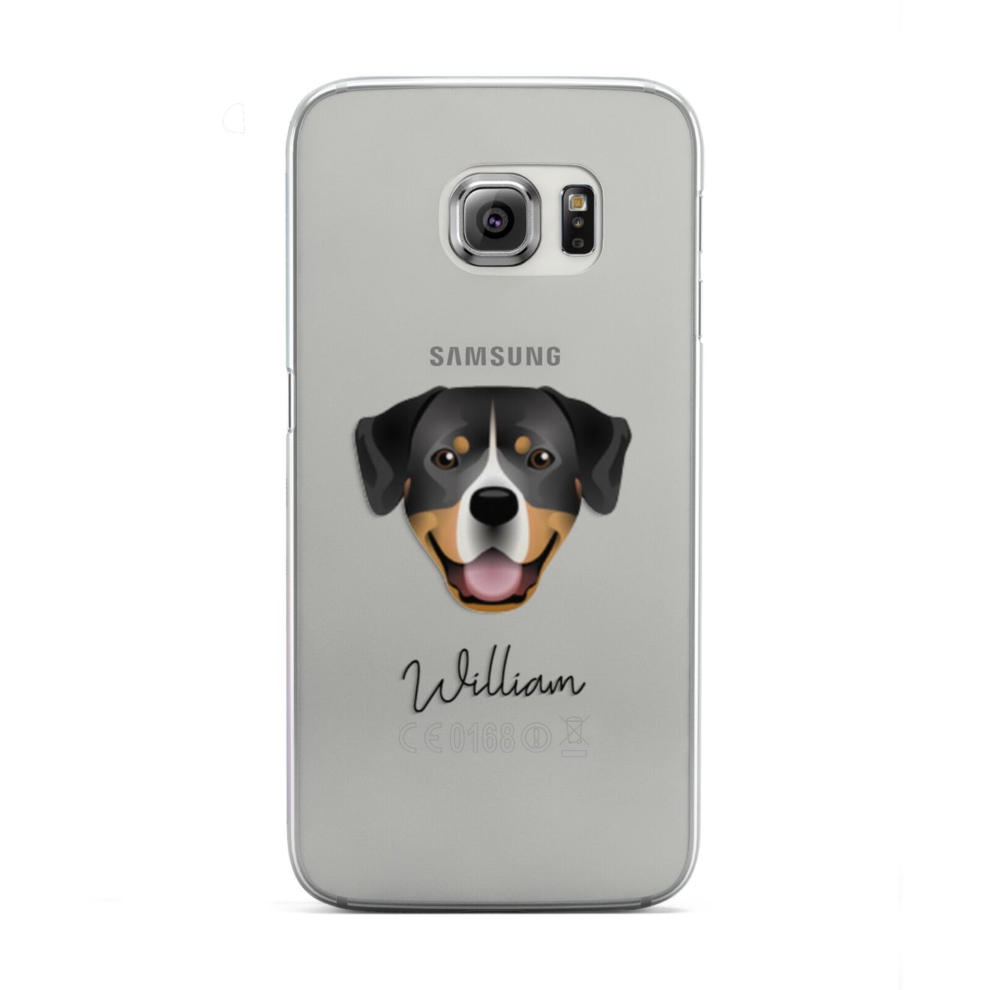 Entlebucher Mountain Dog Personalised Samsung Galaxy S6 Edge Case