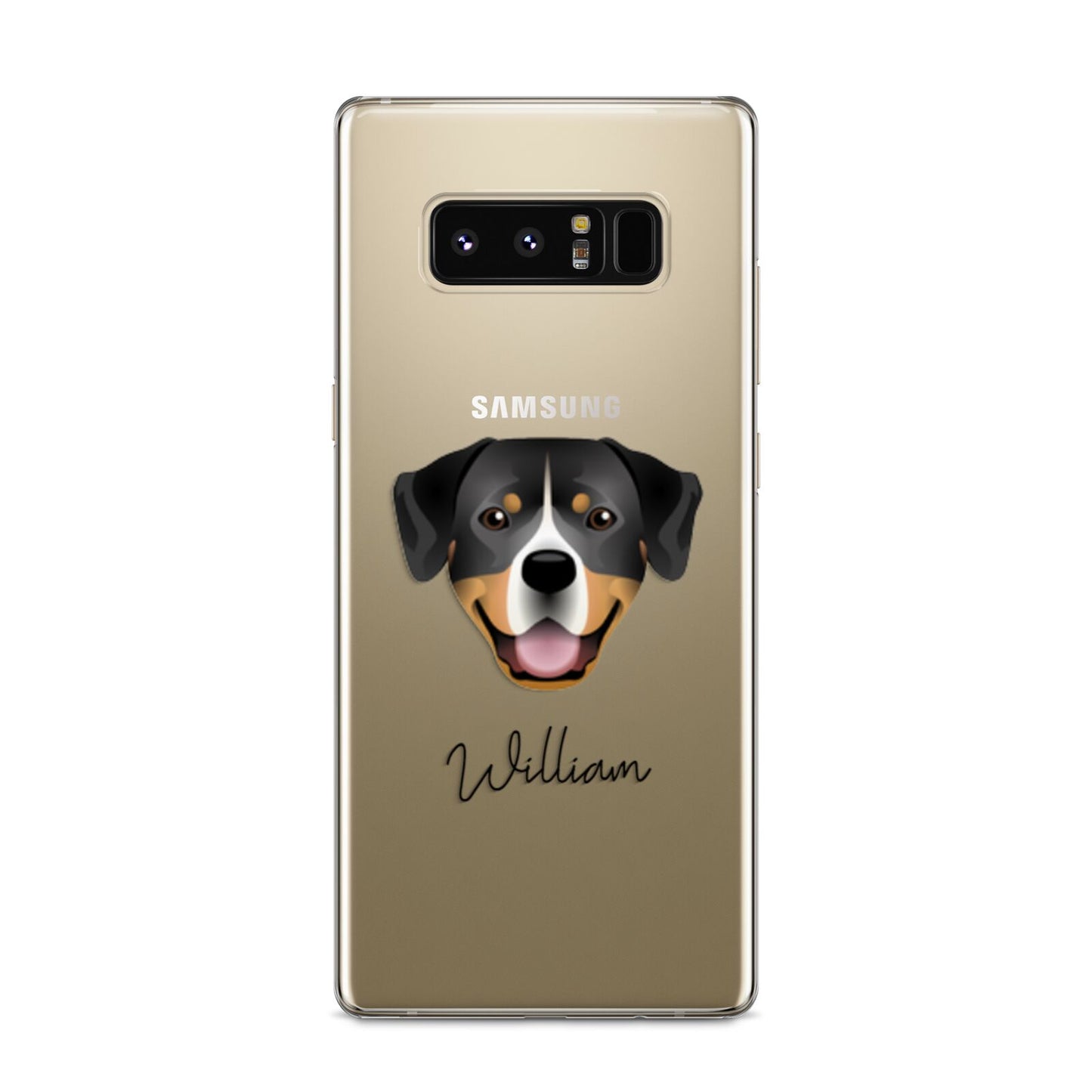 Entlebucher Mountain Dog Personalised Samsung Galaxy S8 Case