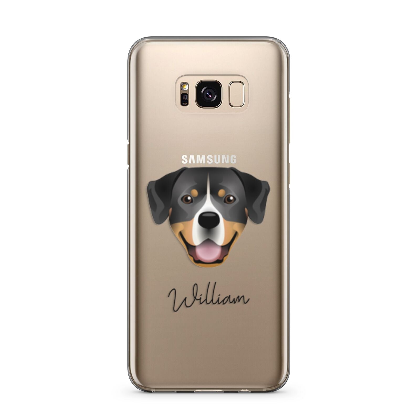 Entlebucher Mountain Dog Personalised Samsung Galaxy S8 Plus Case