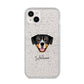 Entlebucher Mountain Dog Personalised iPhone 14 Plus Glitter Tough Case Starlight