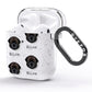Estrela Mountain Dog Icon with Name AirPods Glitter Case Side Image