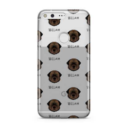 Estrela Mountain Dog Icon with Name Google Pixel Case