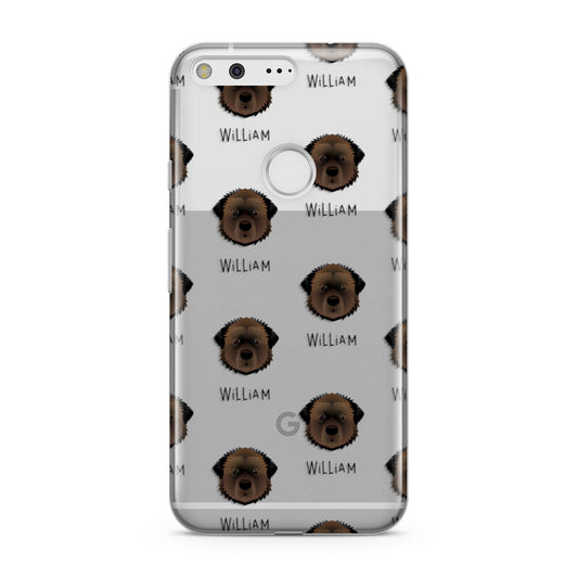 Estrela Mountain Dog Icon with Name Google Pixel Case