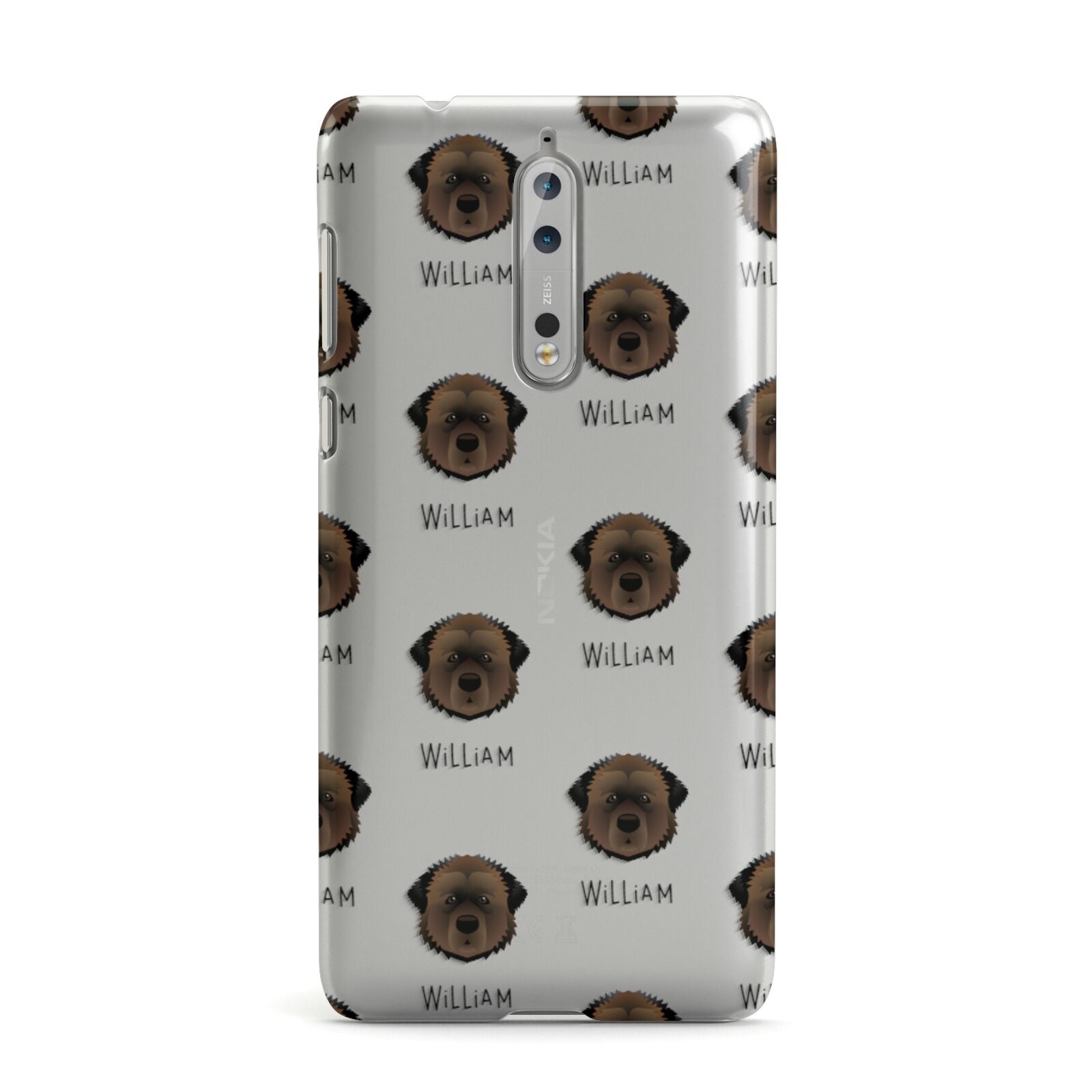 Estrela Mountain Dog Icon with Name Nokia Case
