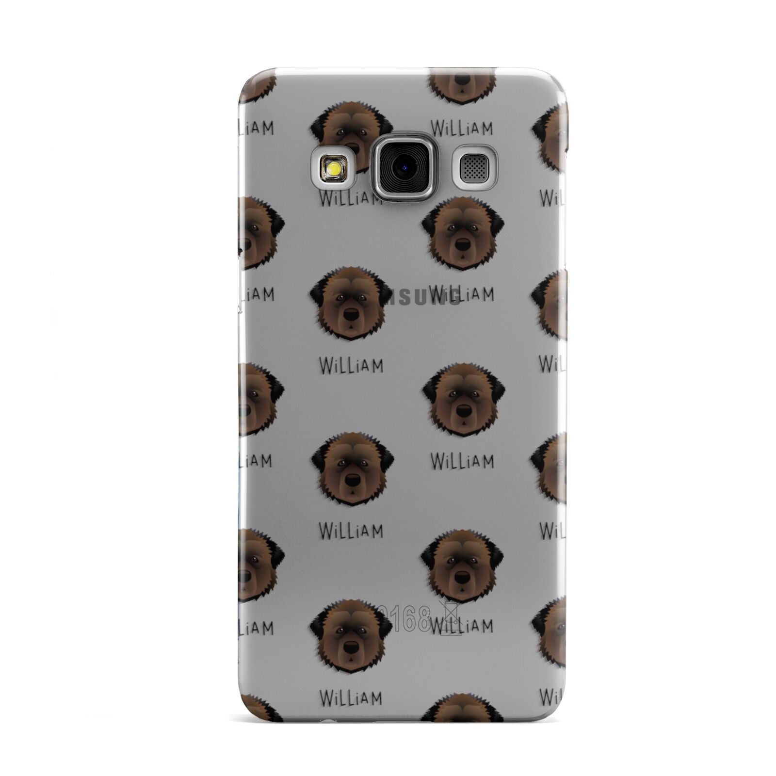 Estrela Mountain Dog Icon with Name Samsung Galaxy A3 Case