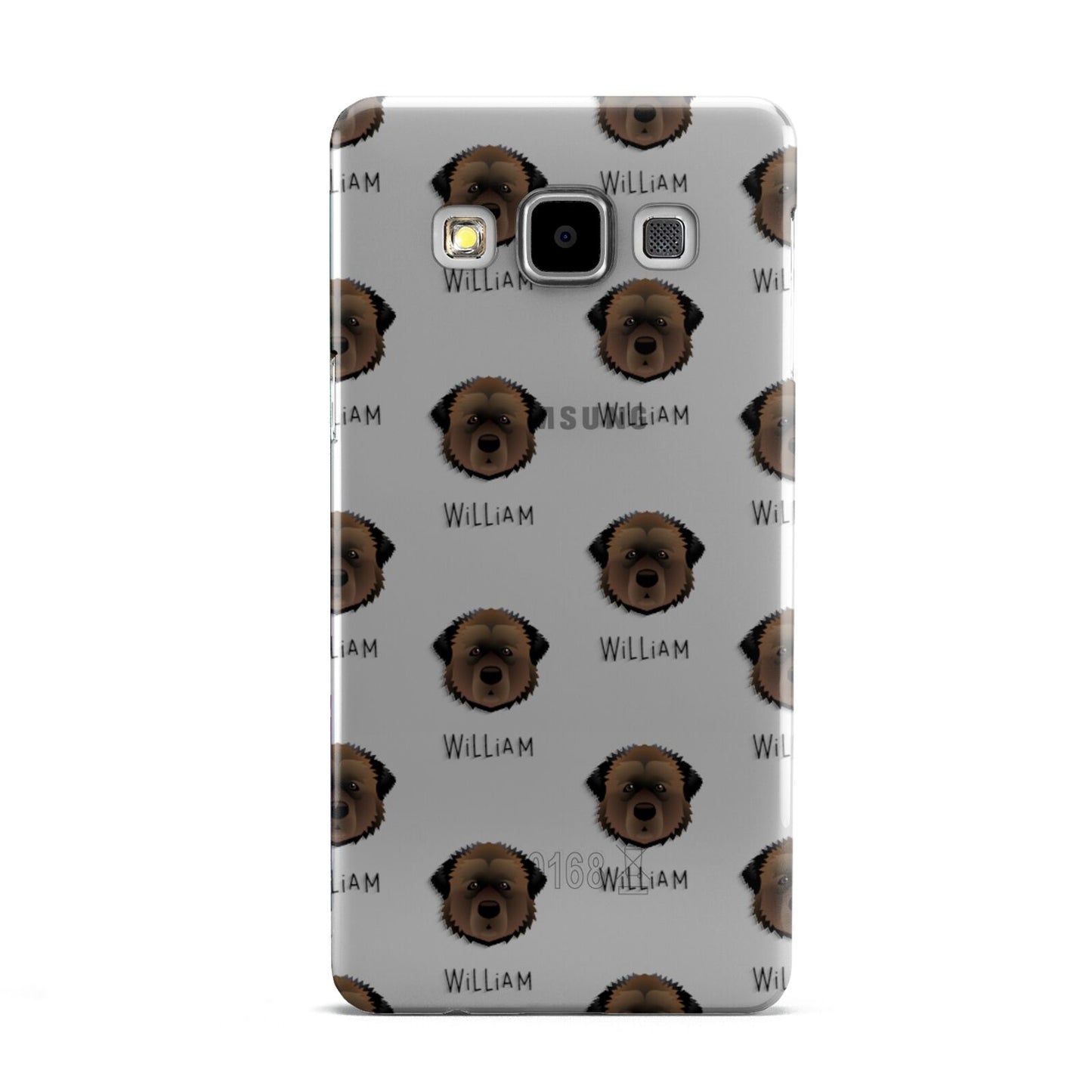 Estrela Mountain Dog Icon with Name Samsung Galaxy A5 Case
