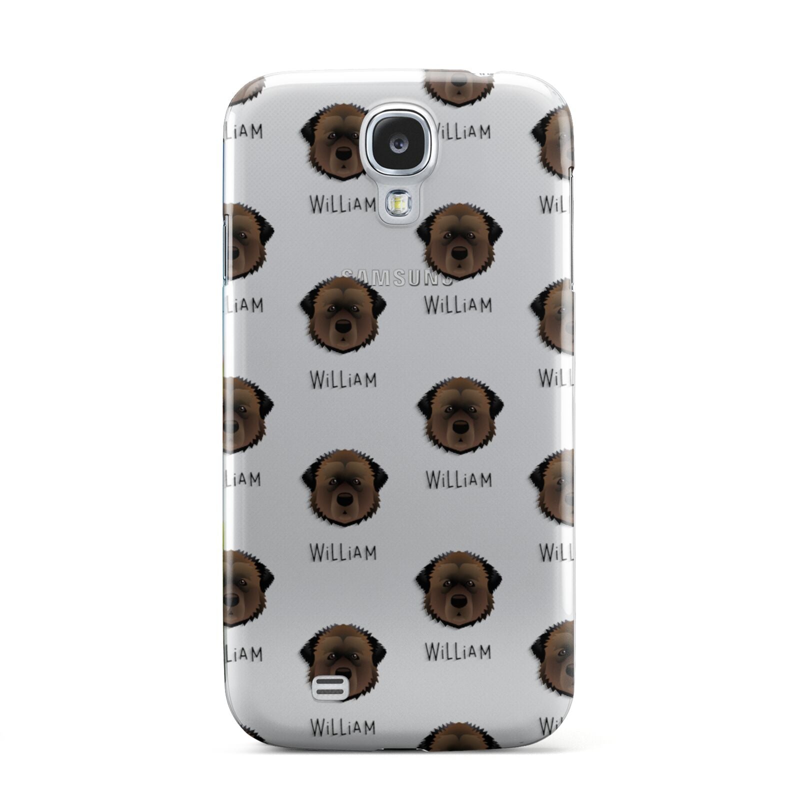 Estrela Mountain Dog Icon with Name Samsung Galaxy S4 Case