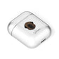 Estrela Mountain Dog Personalised AirPods Case Laid Flat