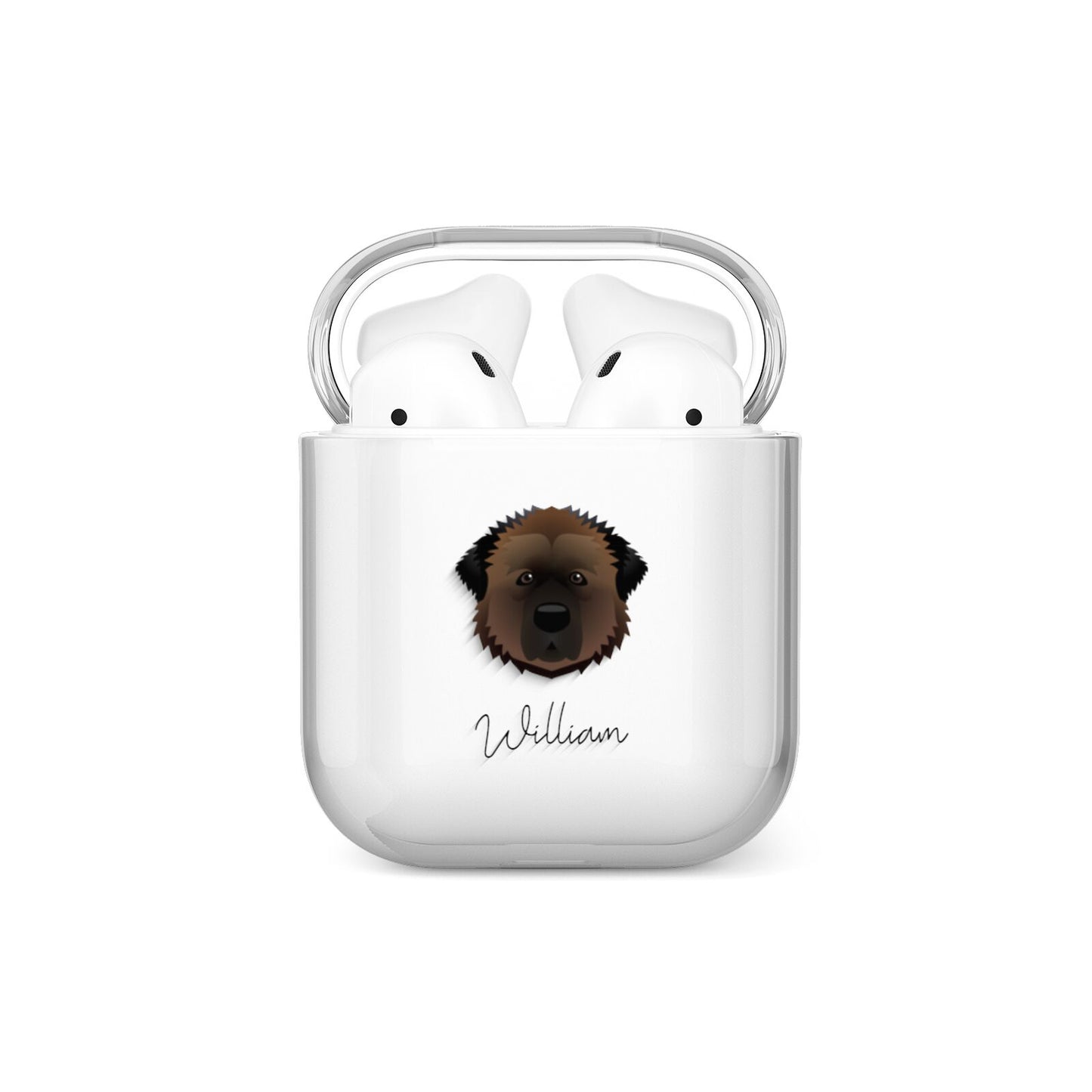Estrela Mountain Dog Personalised AirPods Case