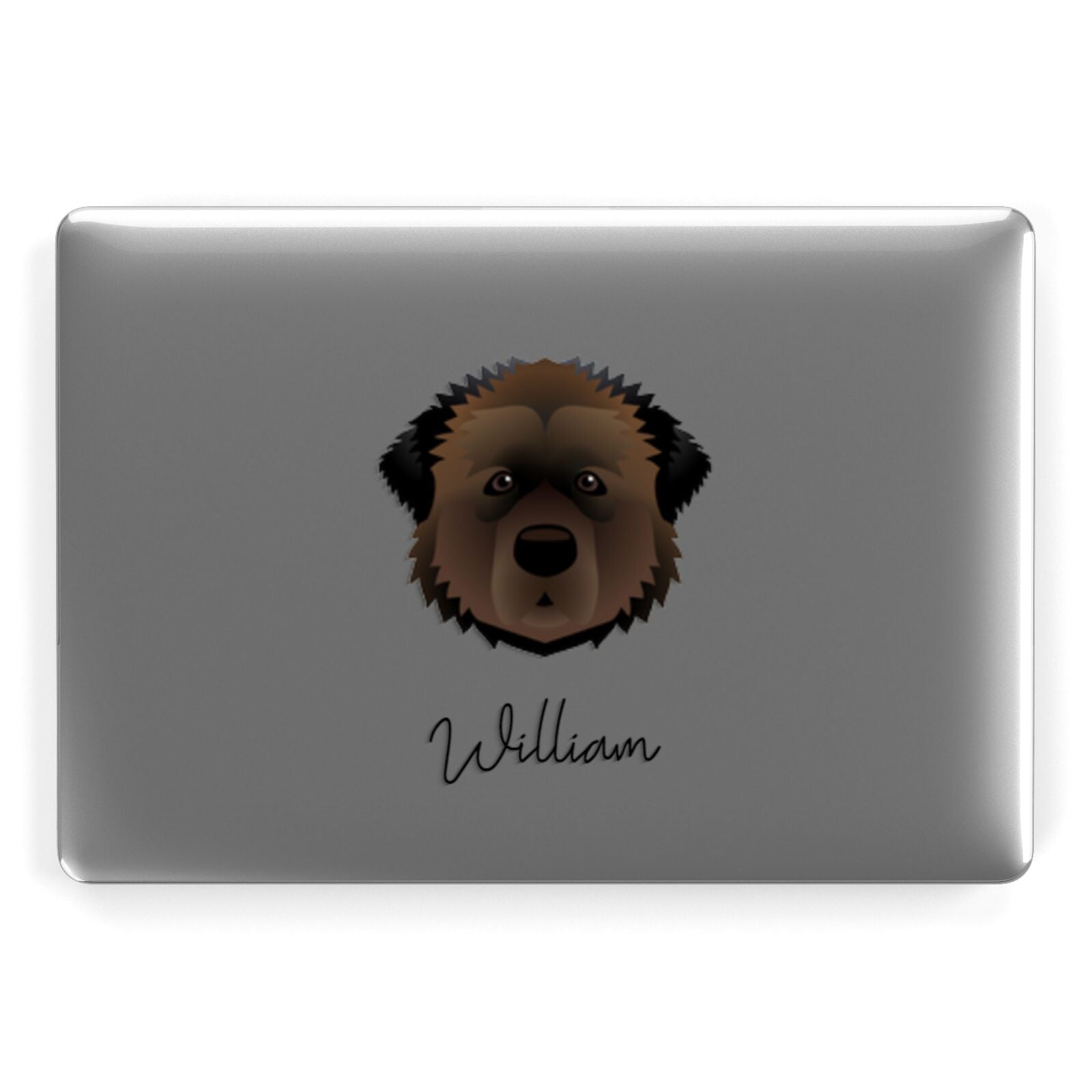 Estrela Mountain Dog Personalised Apple MacBook Case