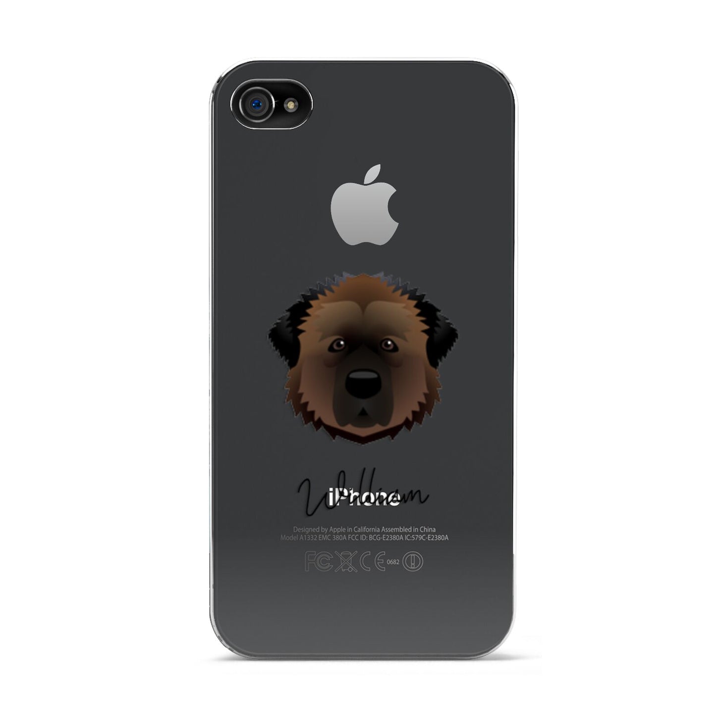 Estrela Mountain Dog Personalised Apple iPhone 4s Case