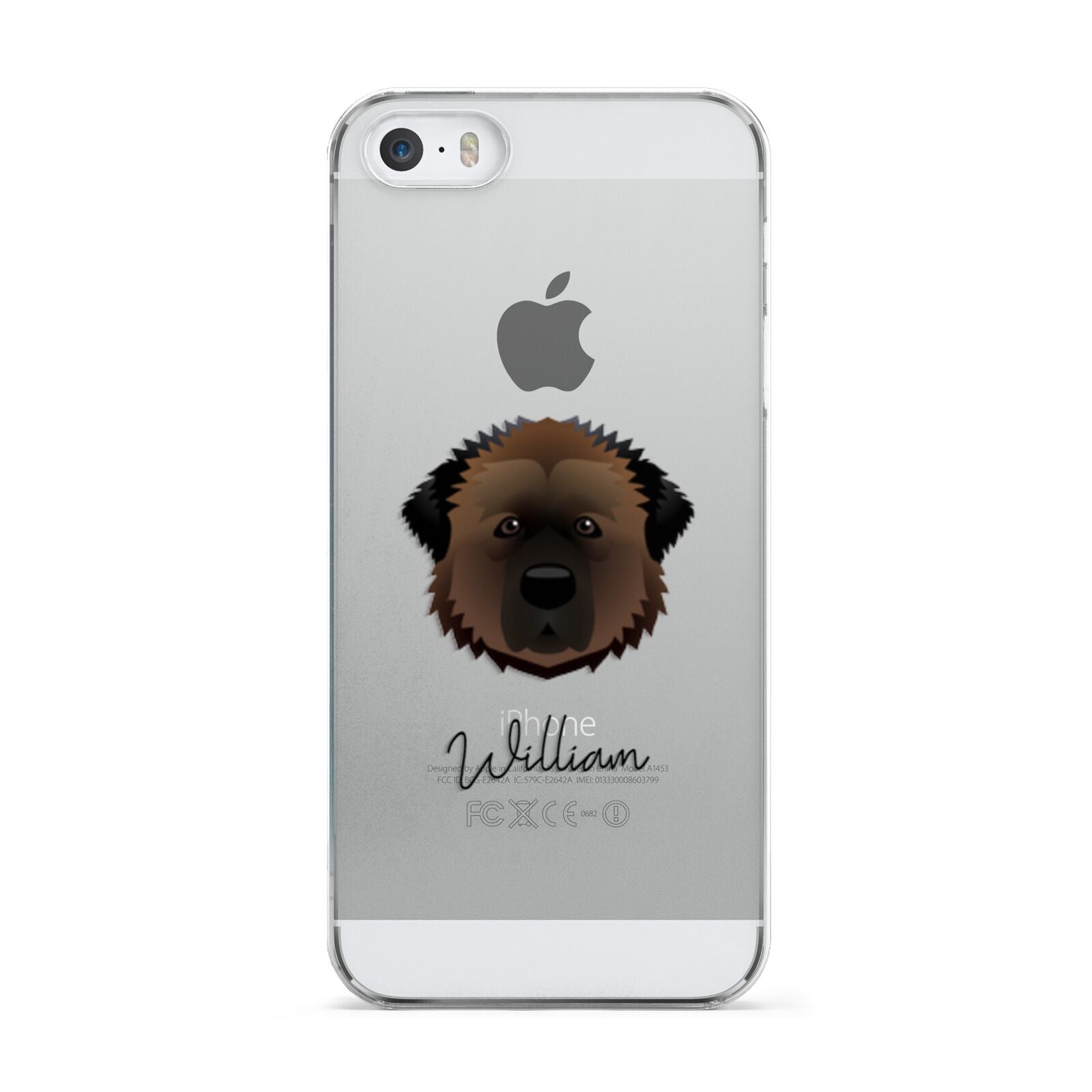 Estrela Mountain Dog Personalised Apple iPhone 5 Case